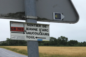 Jeanne d'arc gick åt andra hållet