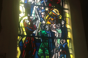 Jeanne d'Arc i varje kyrkfönster